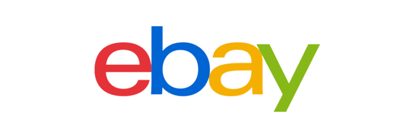 A red yellow and blue ebay logo