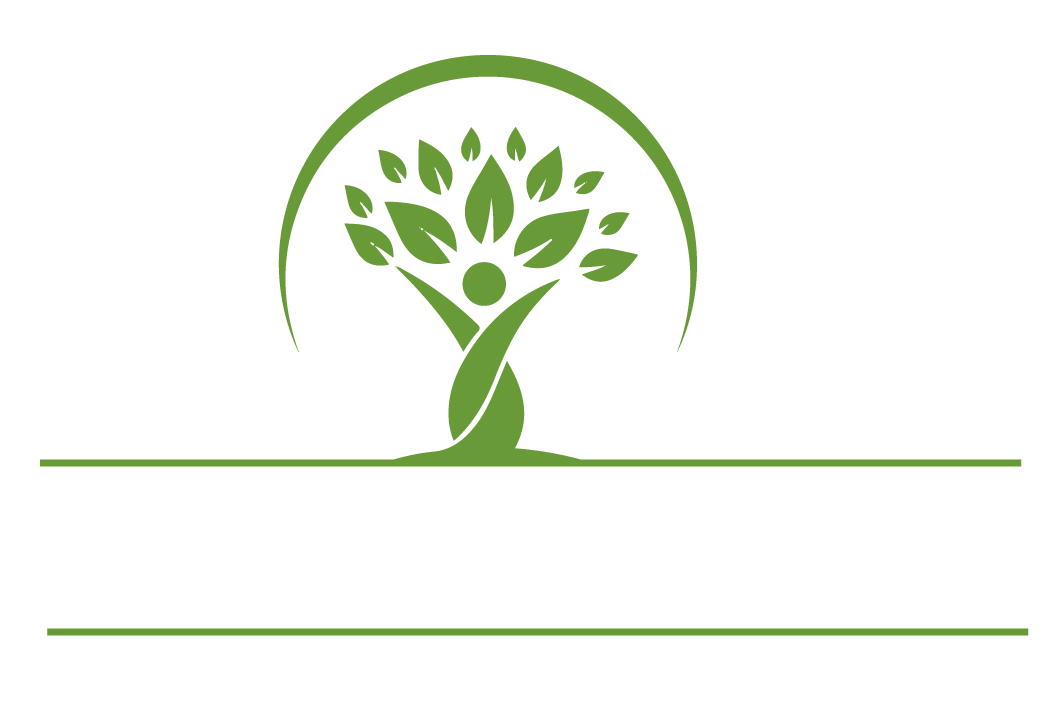 A green tree with the words wellness-care written underneath it.